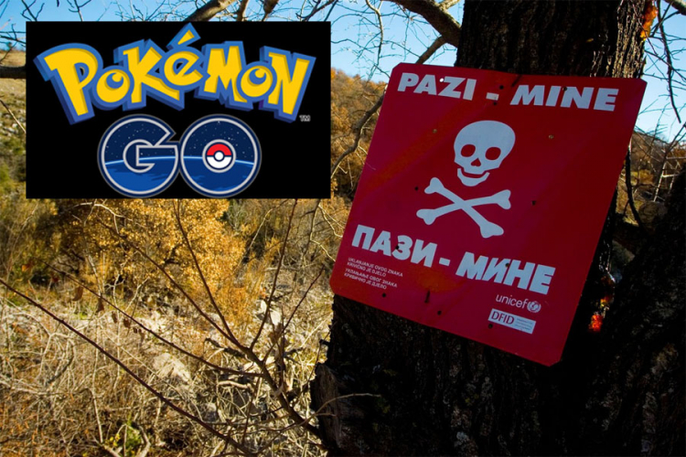 U BiH ulaze u minska polja zbog Pokemona
