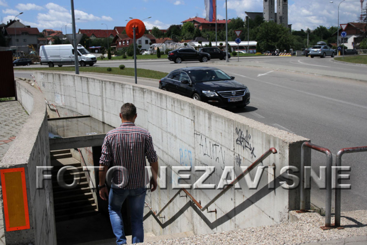 Podzemni prolaz ispod kružnog toka treba reviziju