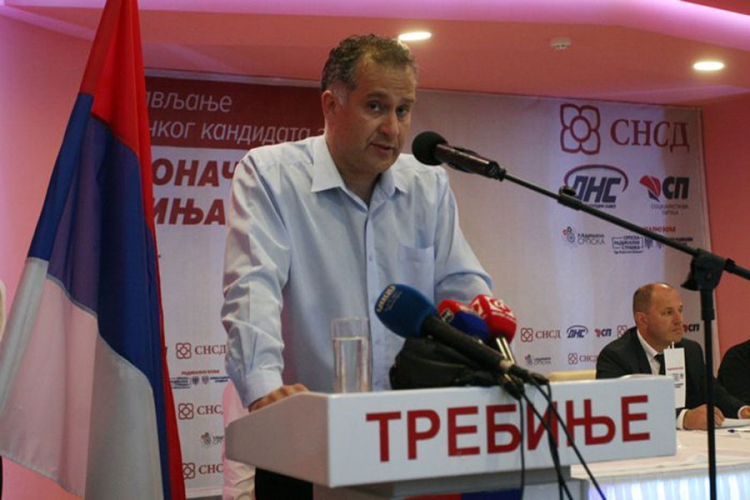 Trebinje: Grkavac isključen iz SRS RS jer je podržao kandidata SNSD-a