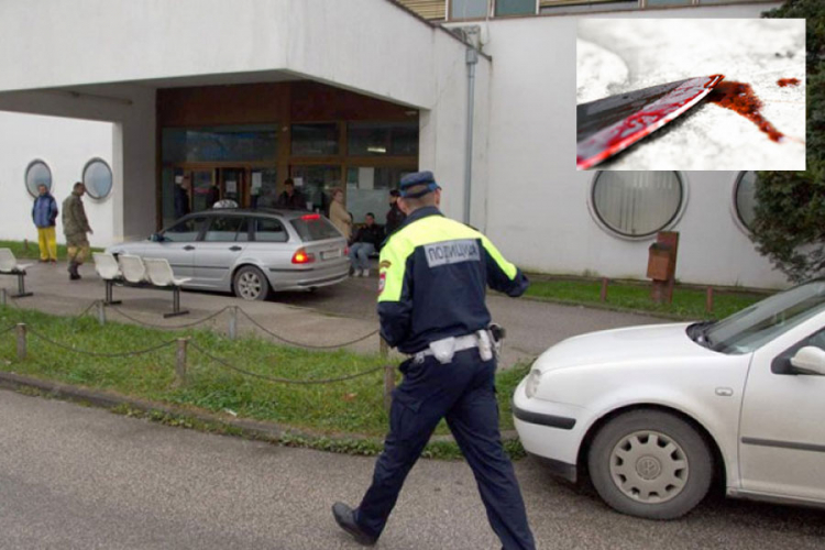 Incident u bolnici u Prijedoru: Pacijent nožem ubo medicinskog tehničara u prepone