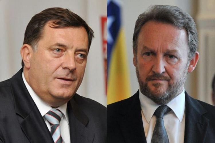 Dodik i Cvijanovićeva danas sa Izetbegovićem i Zvizdićem