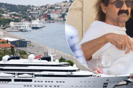 Dubrovnik: Usidrena šeikova superjahta "Katara" od 125 metara (FOTO)