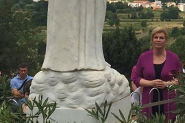 Kolinda Grabar-Kitarović posjetila Međugorje