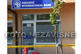 Bijeljina: Opljačkana poslovnica "Pavlović banke"