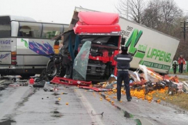 Najmanje osmoro mrtvih u sudaru u Ukrajini