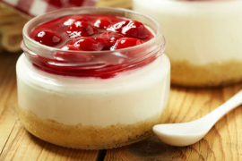 Lagani cheesecake u čaši