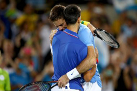 Đoković i Del Potro - ljepota sporta (FOTO)