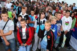 Malešević ispratio djecu sa Kosova