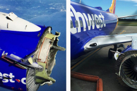 Motor eksplodirao u toku leta, avion prinudno sletio (VIDEO)