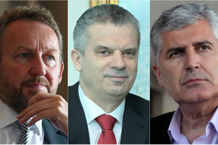Čović drži na ledu Izetbegovića i Radončića