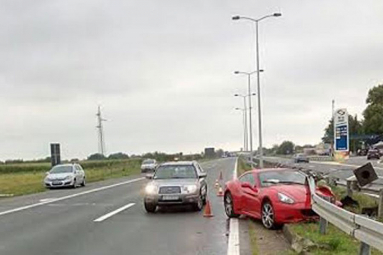 Srbin slupao auto vrijedan 200.000 evra (FOTO)