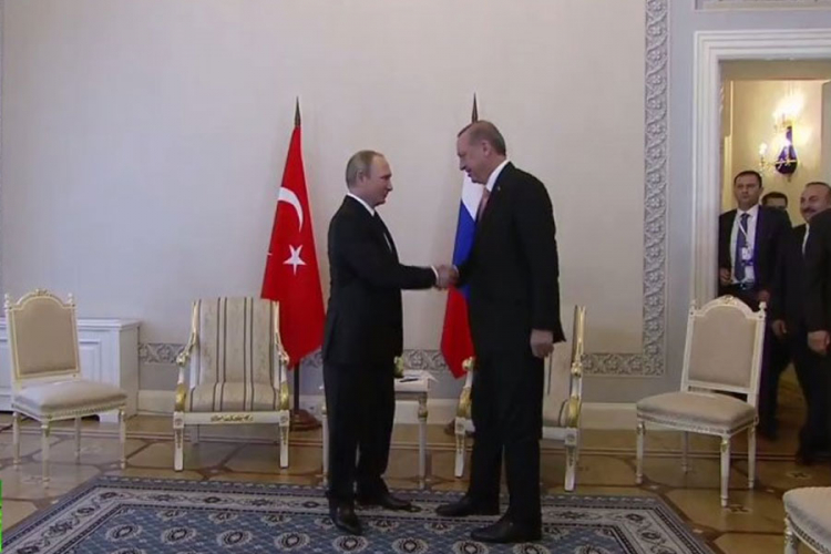 Sastali se Erdogan i Putin 