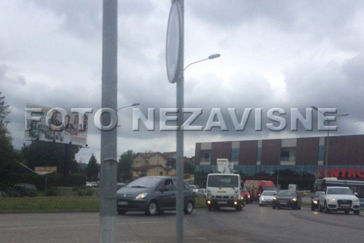Saobraćajka na zapadnom tranzitu u Banjaluci (FOTO)