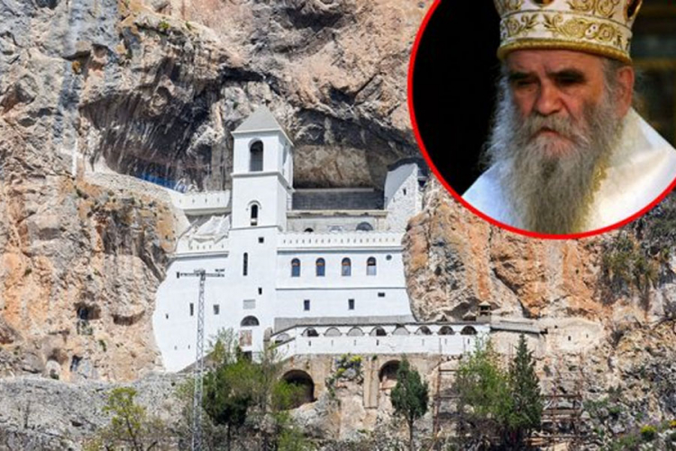 Rus preminuo u manastiru Ostrog za vrijeme liturgije