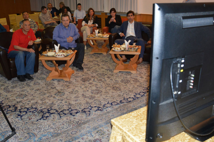 Dačić i ambasador Kine zajedno gledali finale odbojkašica