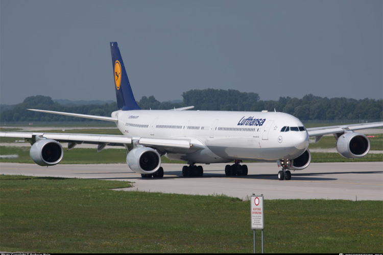 Avion Lufthanze se prinudno vratio u Frankfurt