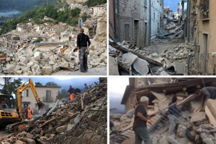 Nakon razornog, Italiju pogodilo još 470 zemljotresa
