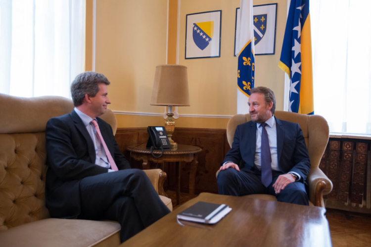 Izetbegović sa Fergusonom: Proslava 9. januara je diskriminatorski čin