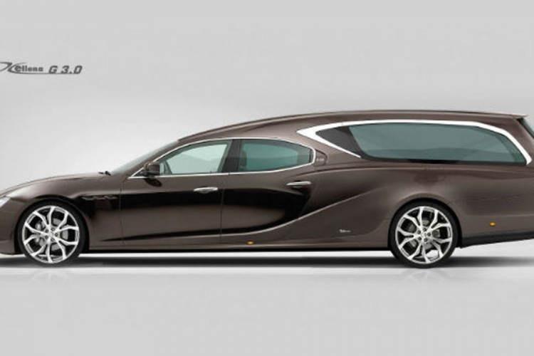 Maserati za odlazak na posljednji počinak u stilu