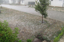 Olujno nevrijeme u Nevesinju, padao grad veličine lješnika