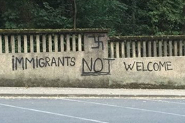 U Zagrebu osvanuli neonacistički grafiti