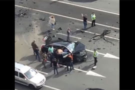 Nesreća u Moskvi: Putinov automobil potpuno uništen, poginuo njegov ...