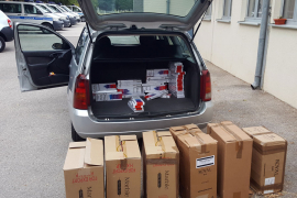Osujećen šverc 3.500 kutija cigareta