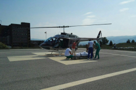 Helikopterom prevezli povrijeđenog suvozača