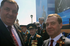 Dodik čestitao Medvedevu pobjedu jedinstvene Rusije