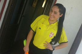 Srpska seksi sudija navija za Zvezdu i Ronalda (FOTO)