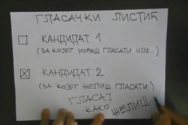 Glasaj kako želiš: Kako stati u kraj izbornim prevarama (VIDEO)