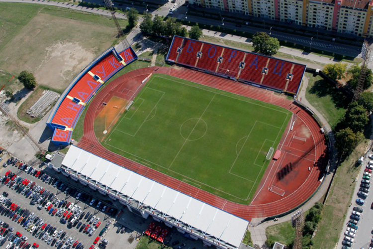 Počela izgradnja pomoćnih terena FK Borac