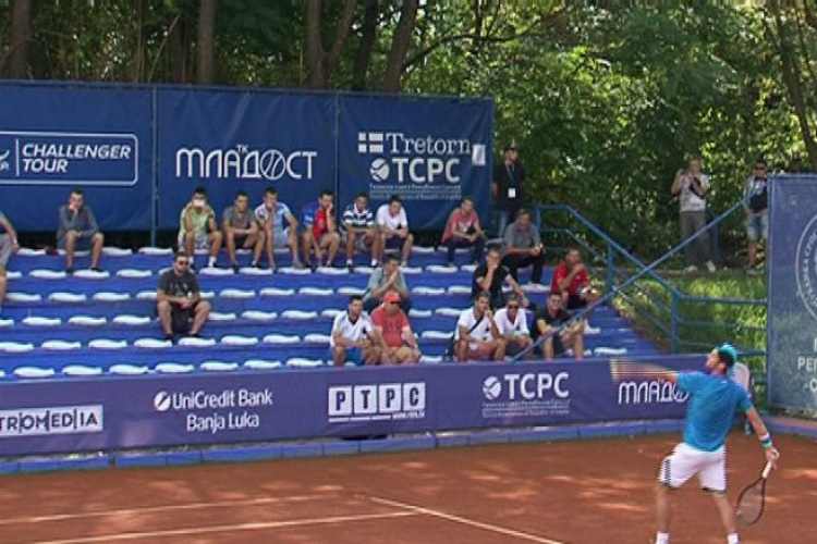 Denis Novak i Leni Hampel u 2.kolu 15. ATP čelendžera Banjaluka open