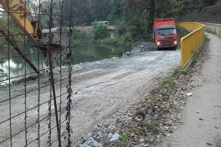 U toku pripreme za sanaciju klizišta