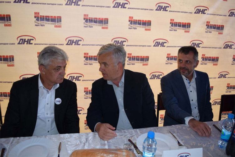 DNS: Podrška Radojičiću zbog dosadašnjeg odgovornog rada u politici 