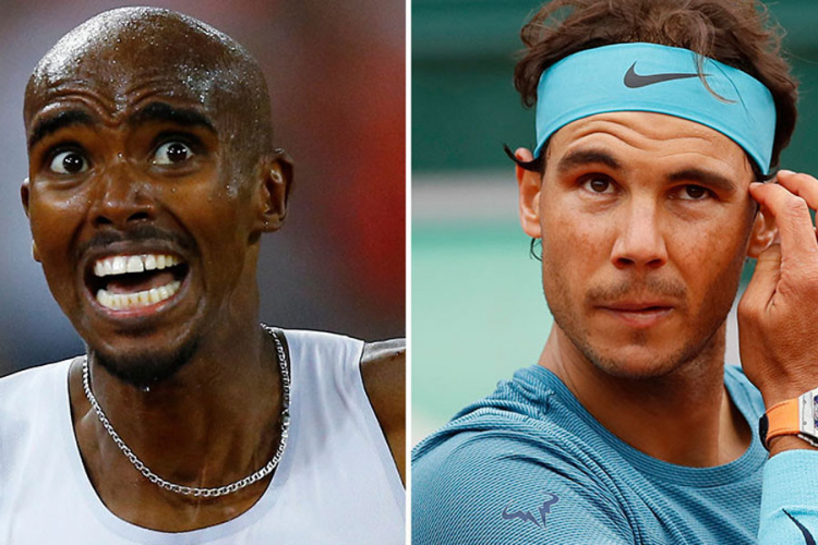 Nadal i Farah na listi sportista koji su koristili zabranjene lijekove