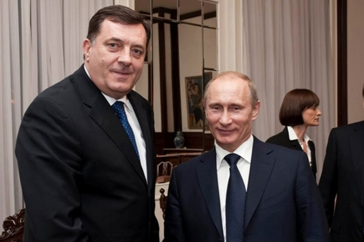 Dodik i Putin o saradnji RS i Rusije


