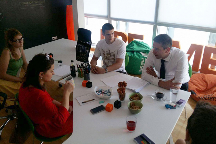 Krajnji cilj projekta je podstaći preduzetnički duh kod mladih