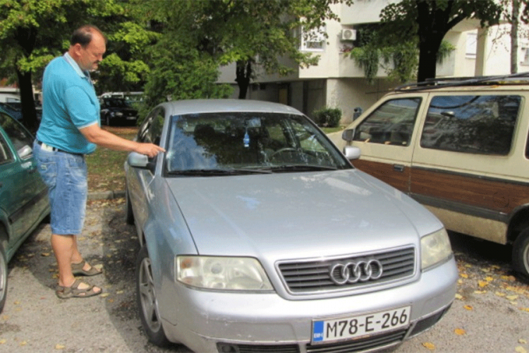 Čapljina: Meteor udario u auto?