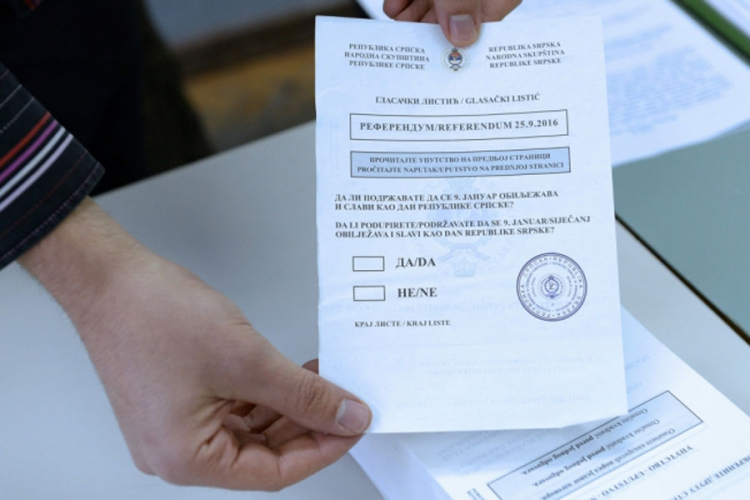 "Referendum 'najsmjeliji izazov' dejtonskom poretku"