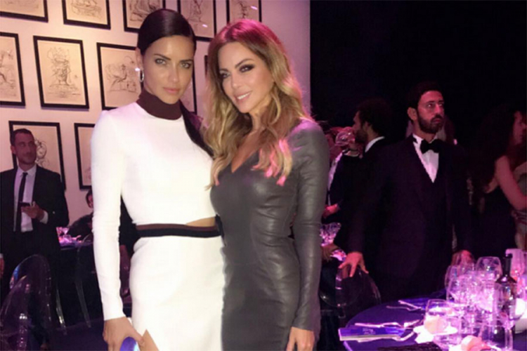 Adrijana Lima i Nikolina Pišek zajedno na humanitarnoj gala večeri