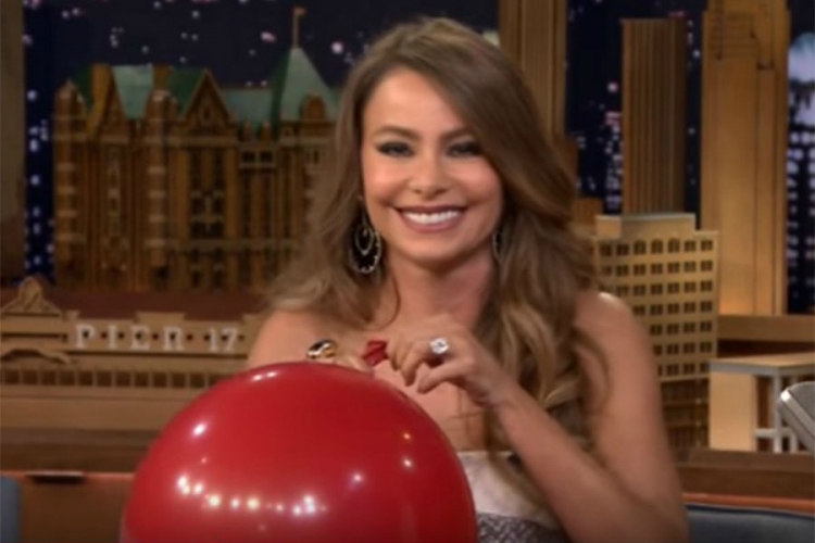 Sofia Vergara “na helijumu” (VIDEO)