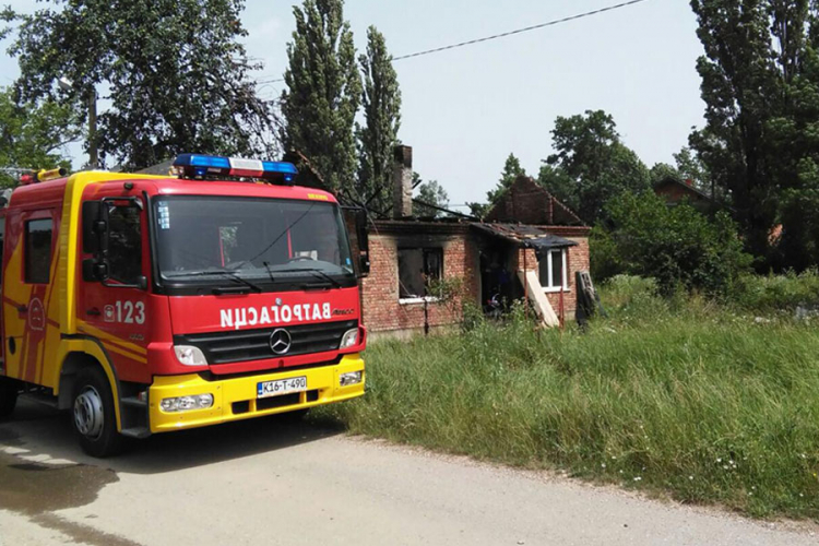 Požar na objektu kod Bijeljine