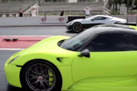 Rimac Concept One vs Porsche 918 Spyder (VIDEO)