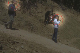 Pripadnici MUP-a Srbije na tajnom zadatku u Potočarima