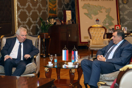 Dodik i Ivancov o aktuelnim političkim temama