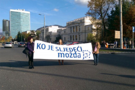 Novi protesti u Sarajevu zbog pogibije studentkinja