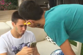 Ovako je mali Stefan proslavio drugi rođendan (VIDEO)