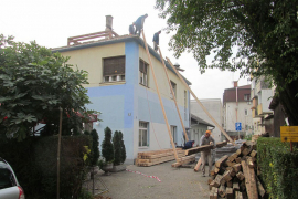 Sanacija krova na objektu Udruženja penzionera