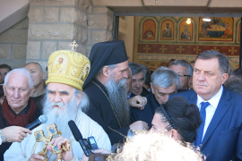 Osveštan hram povodom 140 godina od Vučedolske bitke